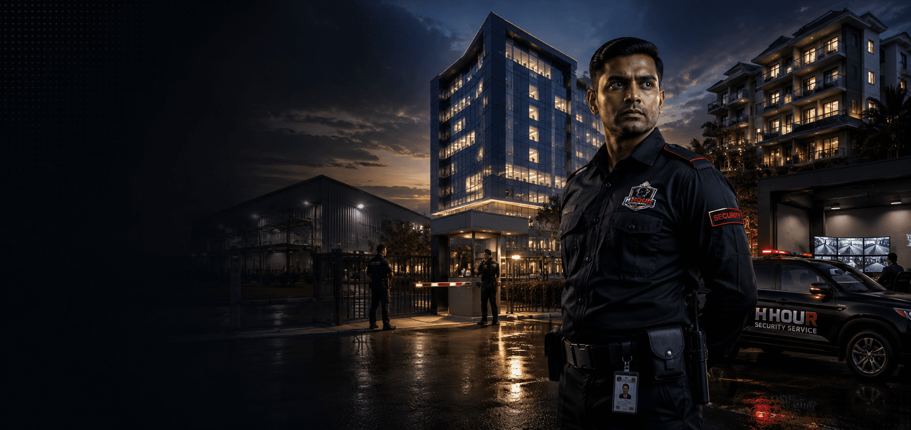 H Hour Security officer on duty