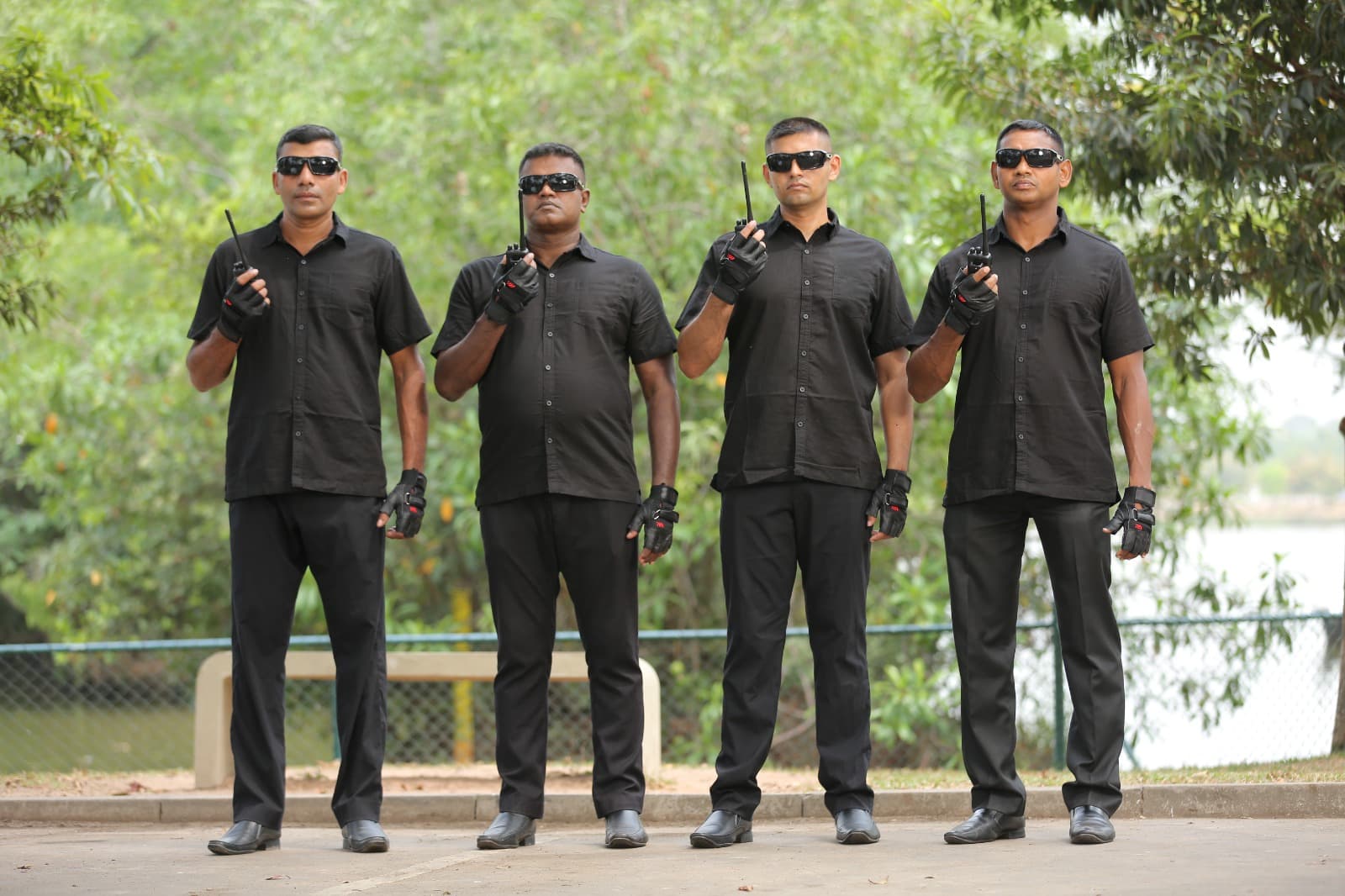 Security professional in uniform